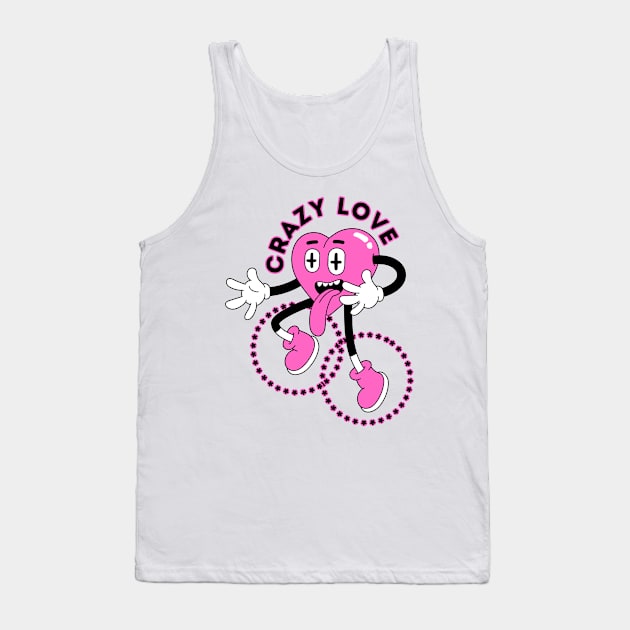 Crazy love Tank Top by Trend 0ver